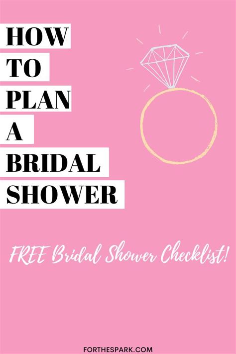 Bridal Shower Checklist Artofit