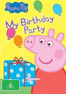 Peppa Pig My Birthday Party Dvd Brand New As Seen On Abc