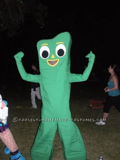 Coolest Homemade Gumby Halloween Costume