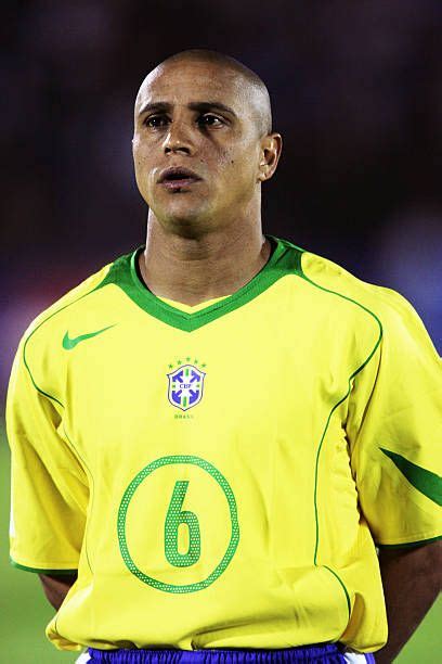 A Portrait Of Roberto Carlos Of Brazil Prior To The 2006 World Cup