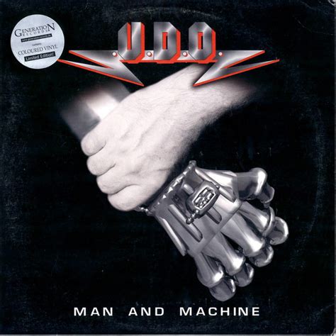 U.D.O. – Man And Machine (2002, Grey, White, Marbled, Vinyl) - Discogs