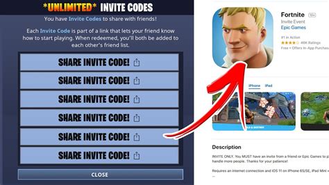 WORKING HOW TO GET FORTNITE MOBILE INVITE CODES UNLIMITED CODES