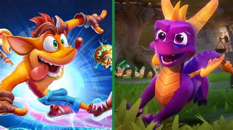 Spyro And Crash Legendary Playstation Mascots By Batboy101 On Deviantart