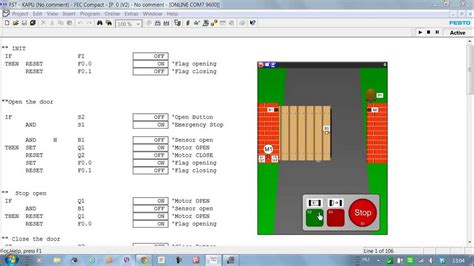 Plc Programm Easyveep Gate Open And Close Up Youtube