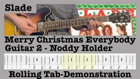 Merry Christmas Everybody Slade Noddy Holder Guitar Lesson