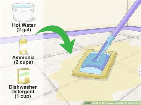 3 Ways To Strip Wax Buildup From Floors WikiHow