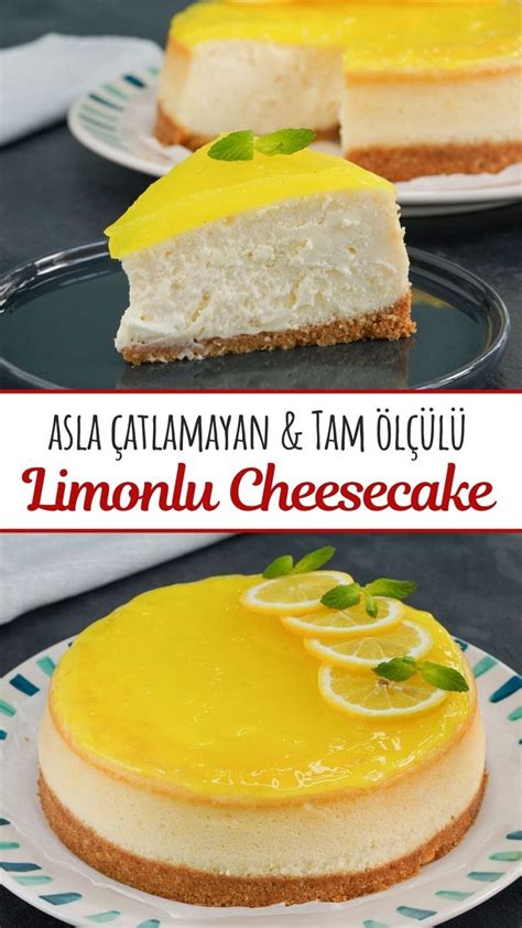 Limonlu Cheesecake Nas L Yap L R Nefis Yemek Tarifleri Recipe