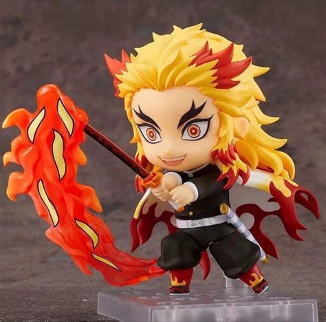 10cm Demon Slayer Rengoku Kyoujurou Action Figure Demon Slayer Merch