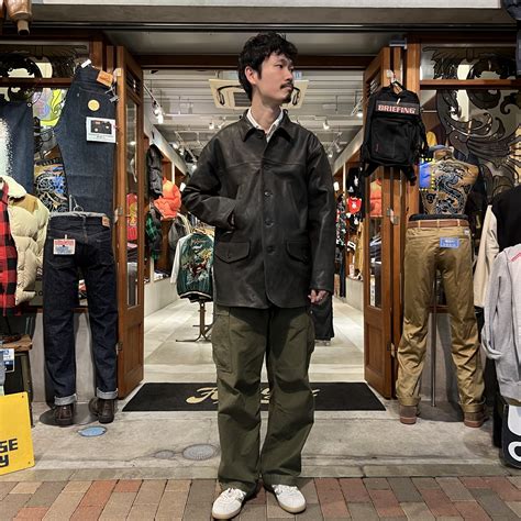 OLDJOEのレザーコート！ | HINOYA Official Site