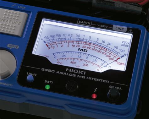 Analog MΩ Hitester 3490 Hioki