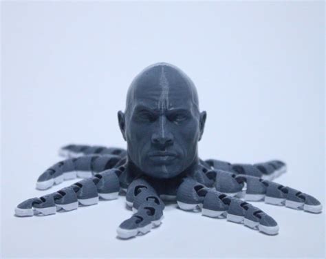 The Rocktopus D Printed Fidget Toy Wwe Rocktopus Fidget Octopus