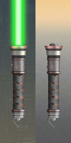 Lightsaber Hilts Clone Wars