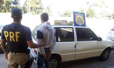 Prf Prende Homem Que Transportava 10 Quilos De Cocaína Na Rio Santos