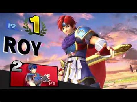 Super Smash Bros Ultimate Clip 11 Roy Vs Marth Drunk Degenerates