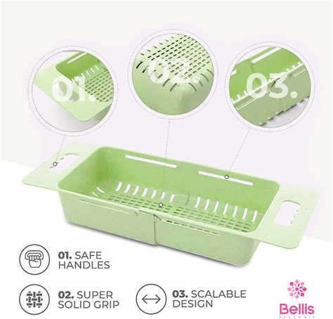 Expandable Over The Sink Strainer With Handle Pack Collapsible