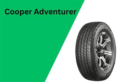 Cooper Adventurer vs Discoverer Tire: Which one is best? - Tyre Hexa