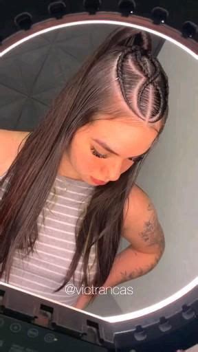 Trendy Cornrows Hairstyle Video Peinados Juveniles Con Trenzas