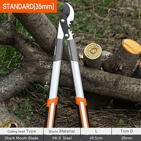 Heavy Pruning Shears Telescopic Ratchet Tree Pruning Shears Garden