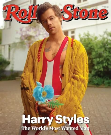 HARRY STYLES THE Worlds Most Wanted Man Rolling Stone Magazine