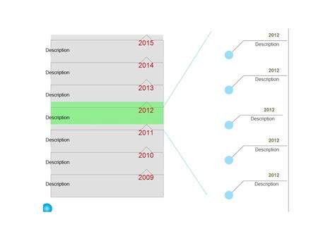 Vertical Timeline Templates