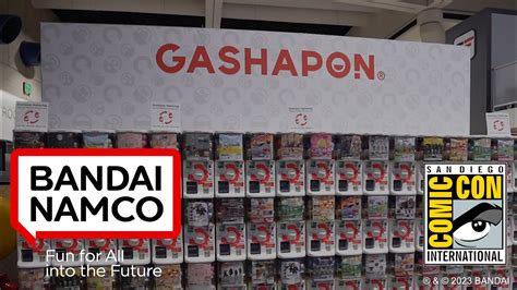 Gashapon Booth Tour Bandai Namco Toys Collectibles America At SDCC