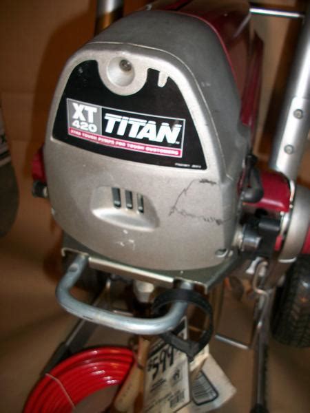 Titan Xt420 Reconditioned Airless Paint Sprayer Xt 420 Ebay