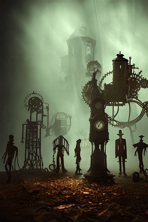 Horror Steampunk Artwork · Creative Fabrica