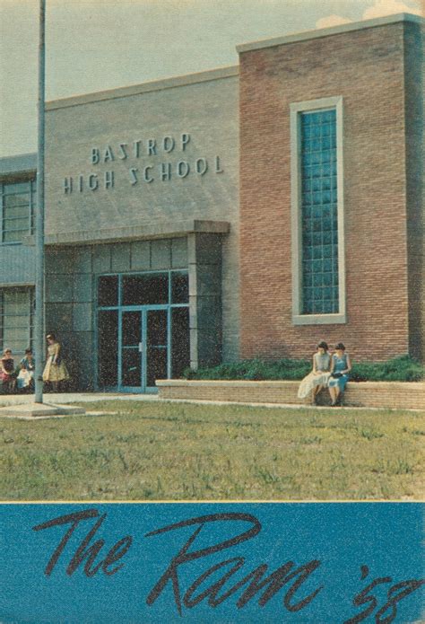 1958 yearbook from Bastrop High School from Bastrop, Louisiana