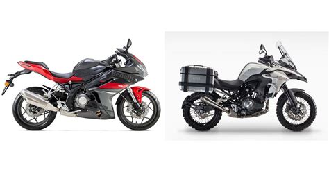 Motorrad Vergleich Benelli Bn R Vs Benelli Trk