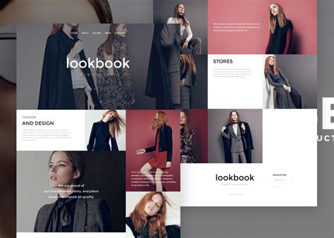 model porfolio website design apptag solution