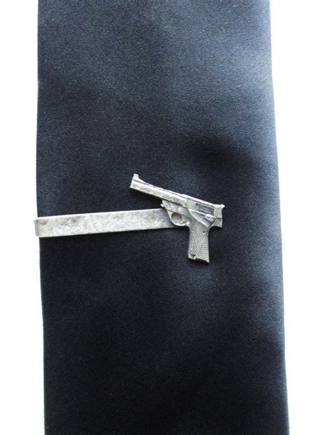 Vintage Target Pistol Tie Clip High Standard The Victor 22 Lr Etsy