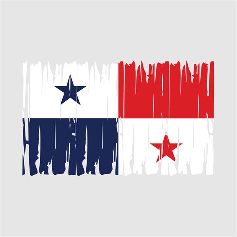 Panama Flag Vector 20378844 Vector Art at Vecteezy