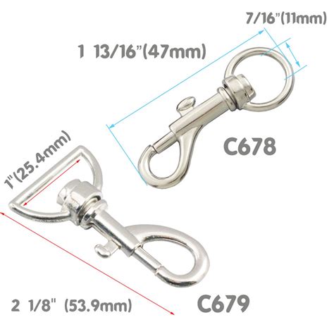 20 Pcs Metal Trigger Swivel Lobster Clasps Clips Snap Hooks Etsy