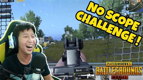 NO SCOPE CHALLENGE BIKIN NGAKAK Pubg Mobile Indonesia YouTube