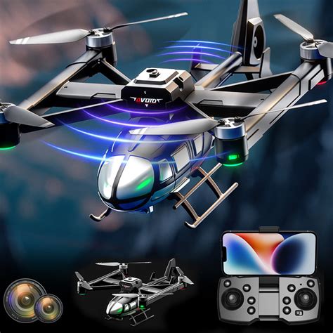 Ke1clo Helicopter Drone With Camera For Adults 1080p Hd Fpv Cameras Remote Control Helicopters