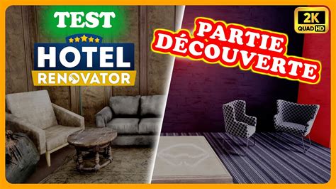 NOUVELLE PARTIE DÉCOUVERTE Hotel Renovator Gameplay FR YouTube