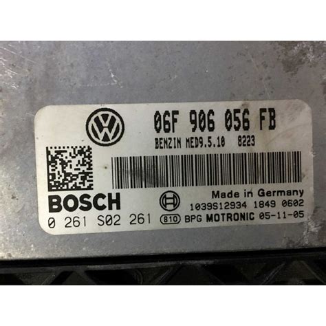 Engine Ecu Bosch Med S Vag F Fb