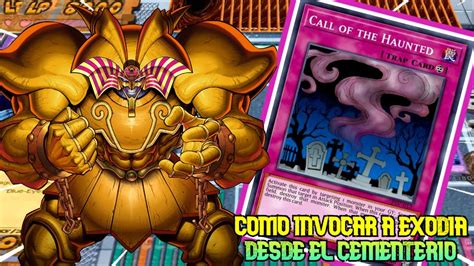 COMO INVOCAR A EXODIA DESDE EL CEMENTERIO Yu Gi Oh Power Of Chaos