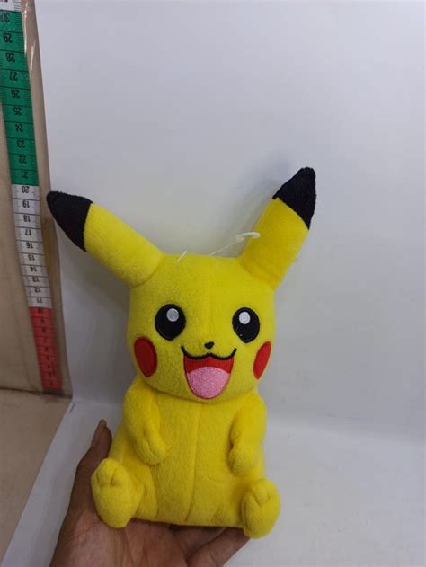 Boneka Pikachu Pokemon Original Tomy Brand Toys Collectibles Mainan