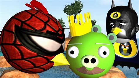 Super Hero Angry Birds ♫ 3d Animation Spoof ☺ Funvideotv Style Youtube