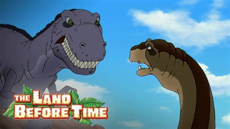 Sharptooth Vs Longneck The Land Before Time Mini Moments Youtube