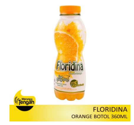 BTL Floridina Orange Minuman 360ml Warung Tengah