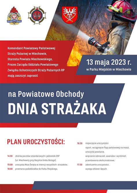 Powiatowe Obchody Dnia Strażaka Komenda Powiatowa Państwowej Straży