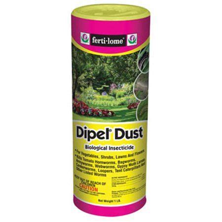 Dipel Dust Biological Insecticide Provides Control Of Insects On