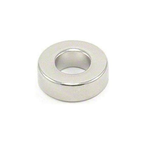 Mm Dia X Mm Thick N Neodymium Magnet With Mm Hole Kg Pull