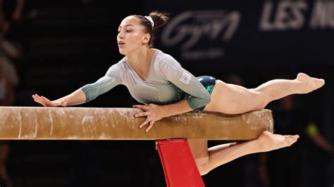 Gymnastique Nouveaux Internationaux De France Deux M Dailles Pour L