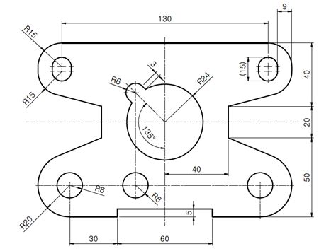 Autocad Practice Drawings For Beginners