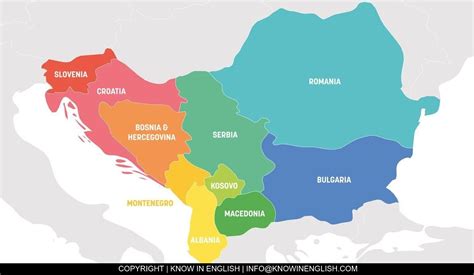 What Are The Balkans Countries Know In English