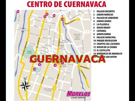 Mapa De Cuernavaca Morelos YouTube