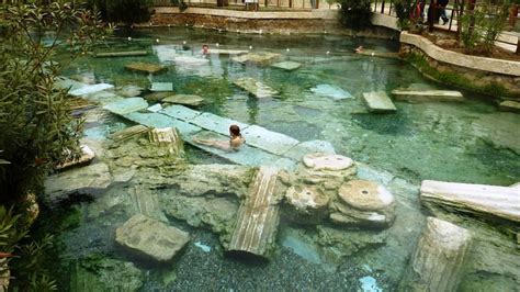 Pamikkame S Antique Pool Remains In 2020 Pamukkale Pool Places To Visit